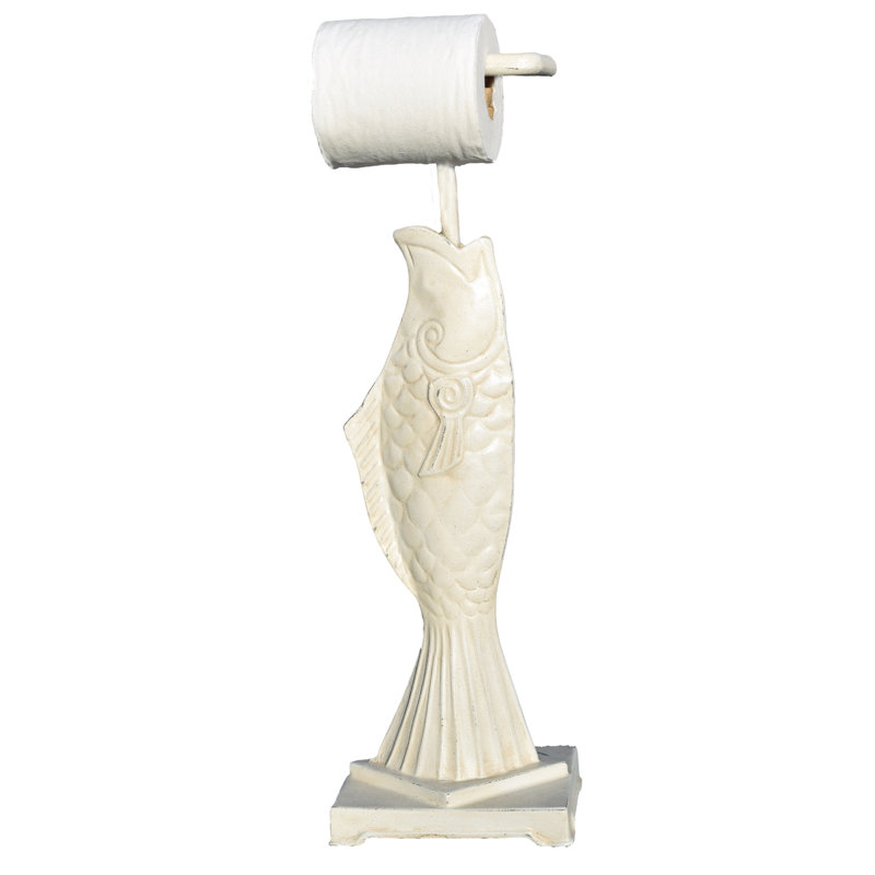 Hickory Manor House Freestanding Fish Toilet Paper Holder Wayfair